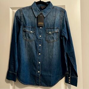 Pendleton denim shirt, NWT, size M
